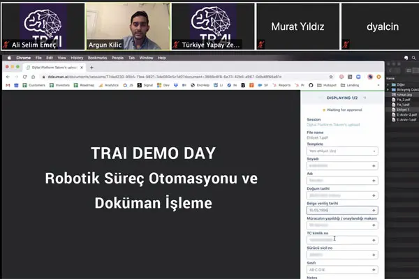 TRAI Activities 5 TRAI Demo-Day