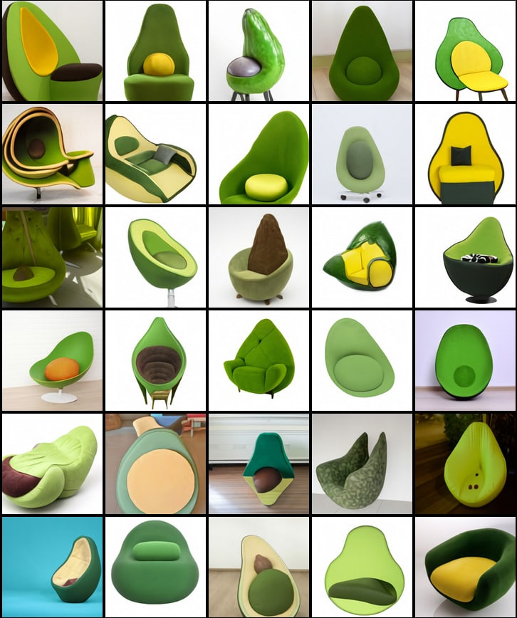 DALL-E Metindeki Açıklamaları Görselleştiriyor 1 avocado 1 1