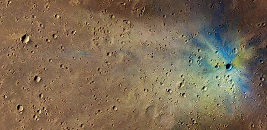 Mars’taki Krateri 5 Saniyede Tespit Ediyor
